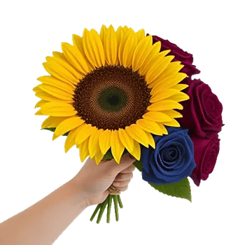 Golden Sunflower Bouquet