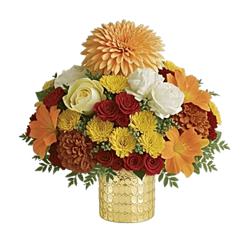 Golden Petal Harmony