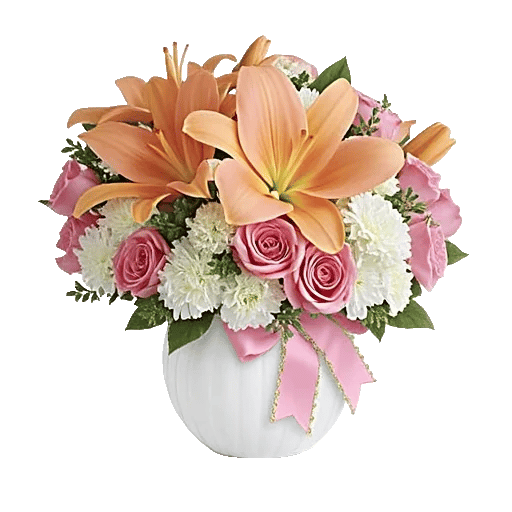 Graceful Lily Display