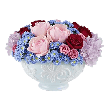 Blush Romantic Centerpiece