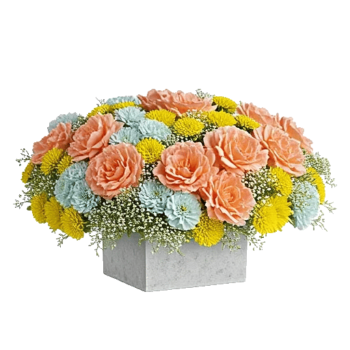 Blush Romantic Centerpiece