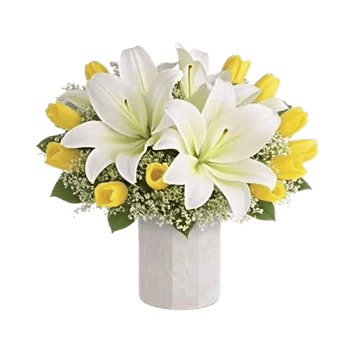 Graceful Lily Display