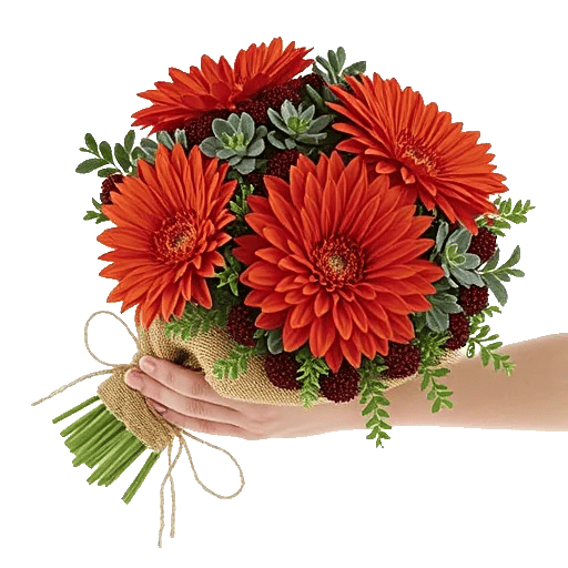 Crimson Blossom Harmony