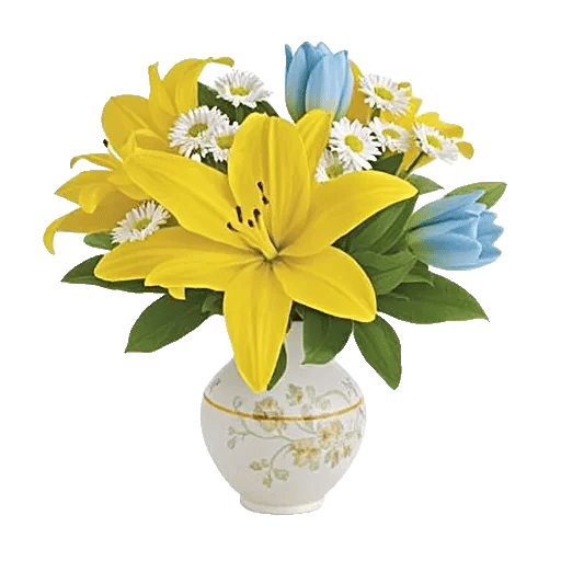 Graceful Lily Display