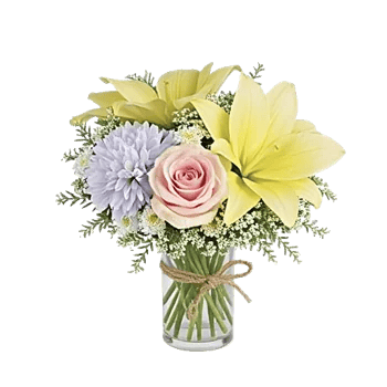 Graceful Lily Display