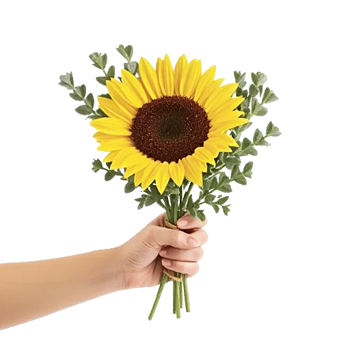 Golden Sunflower Bouquet