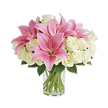 Graceful Lily Display