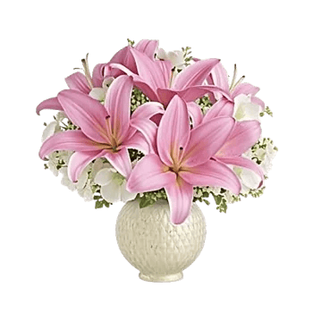 Graceful Lily Display