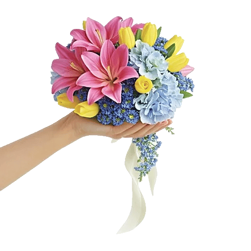 Graceful Lily Display