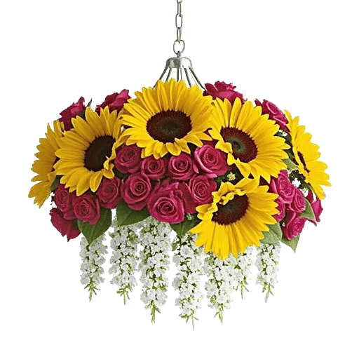 Radiant Bloom Cascade