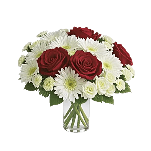 Crimson Blossom Harmony