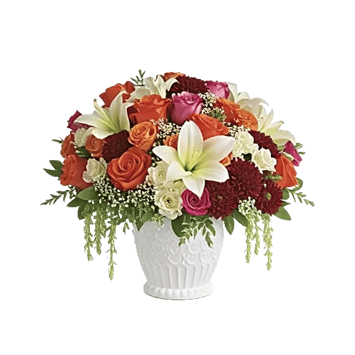 Blush Romantic Centerpiece