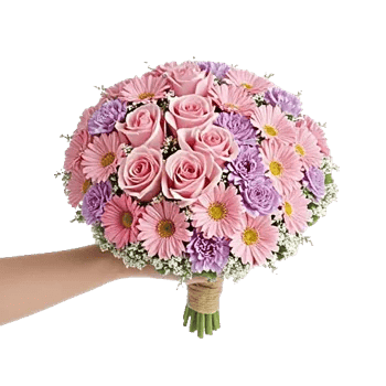Blush Romantic Centerpiece