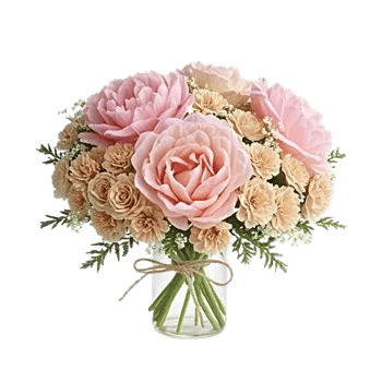 Blushing Peony Charm