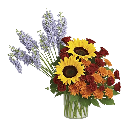 Golden Sunflower Bouquet