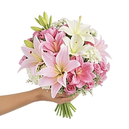 Graceful Lily Display