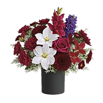 Crimson Blossom Harmony