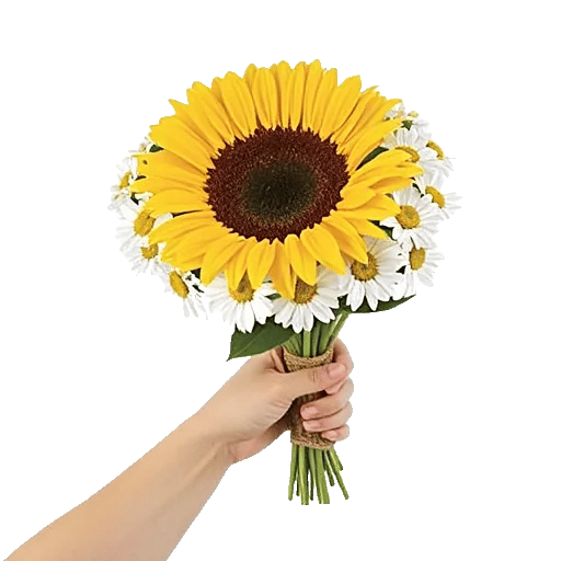 Golden Sunflower Bouquet