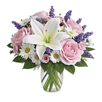Graceful Lily Display
