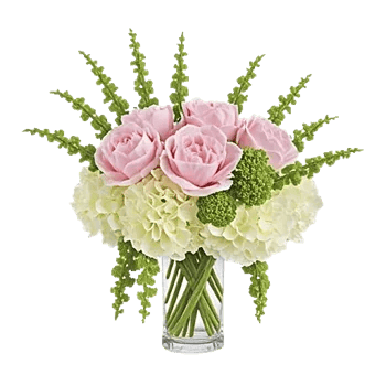 Blush Romantic Centerpiece