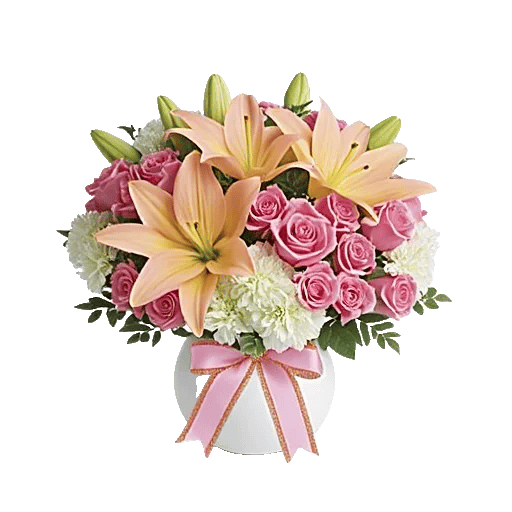 Graceful Lily Display