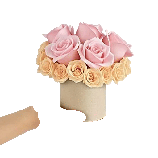 Blush Romantic Centerpiece