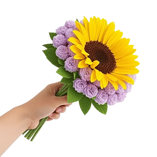 Golden Sunflower Bouquet