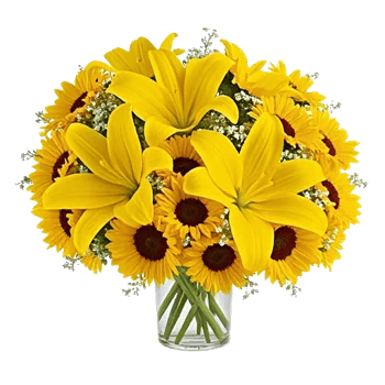 Graceful Lily Display