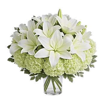 Graceful Lily Display