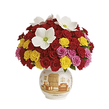 Delicate Petal Cascade