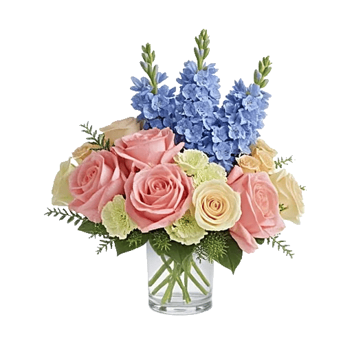 Blush Romantic Centerpiece