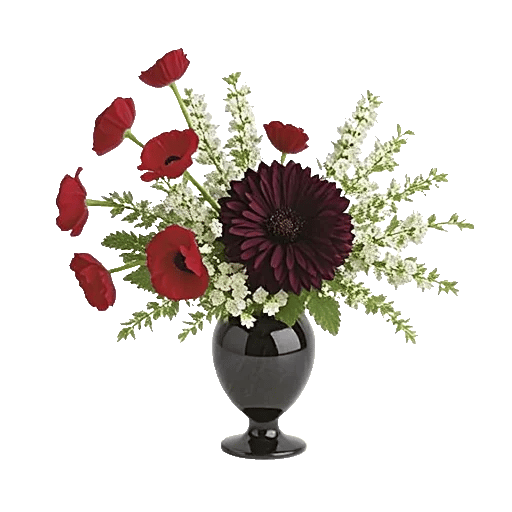 Crimson Blossom Harmony