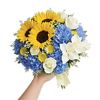 Golden Sunflower Bouquet