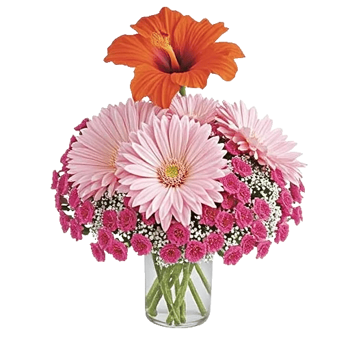 Blush Romantic Centerpiece