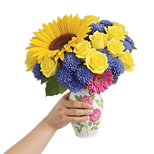 Golden Sunflower Bouquet