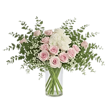 Blush Romantic Centerpiece