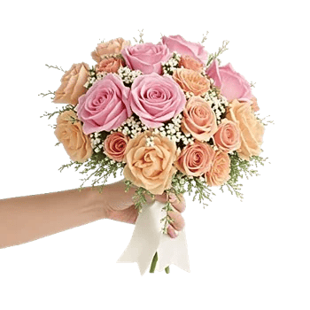 Blush Romantic Centerpiece