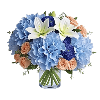 Azure Sky Blooms