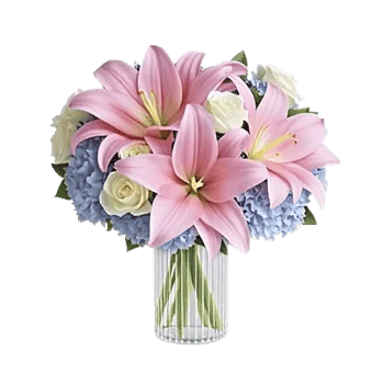 Graceful Lily Display