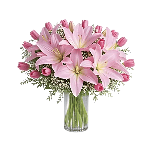 Graceful Lily Display