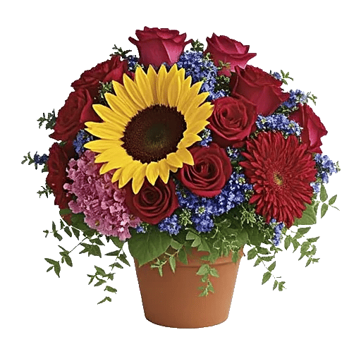 Amber Sunflower Glow