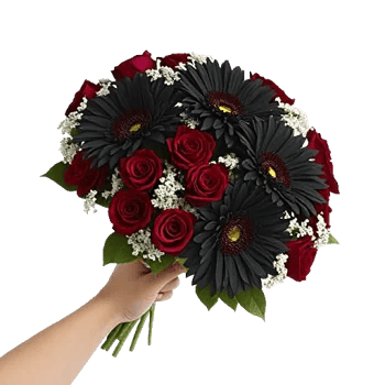 Crimson Blossom Harmony