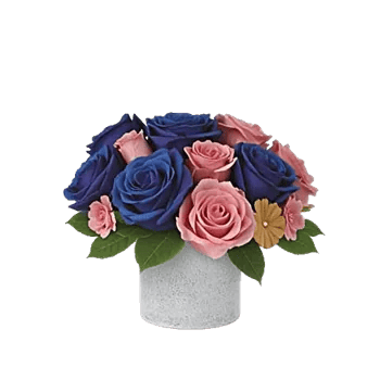 Elegant Blue Roses