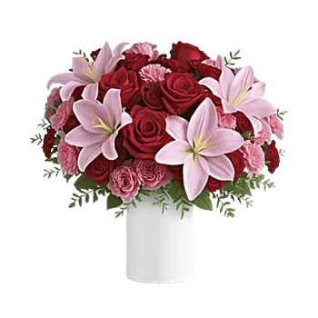 Crimson Blossom Harmony