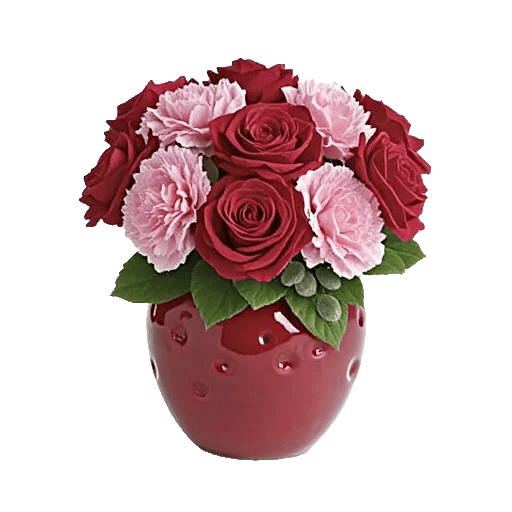 Crimson Blossom Harmony