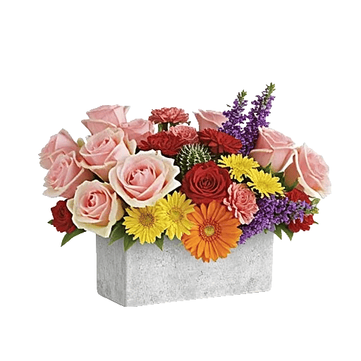 Blush Romantic Centerpiece