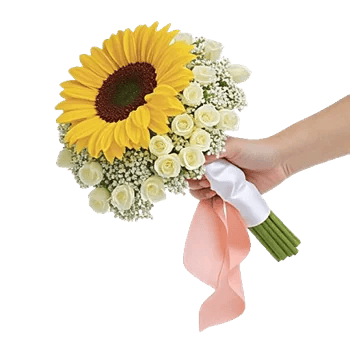 Golden Sunflower Bouquet