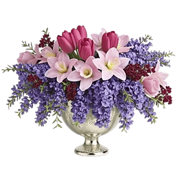Blush Romantic Centerpiece
