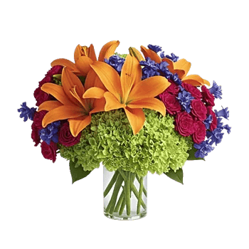 Graceful Lily Display