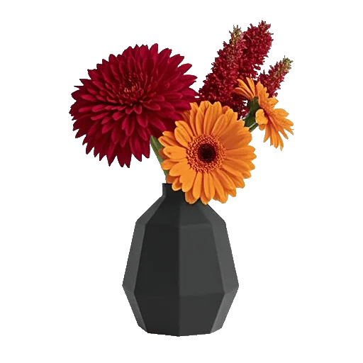 Crimson Blossom Harmony